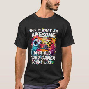 Its My 14th Birthday Boy game on Video Game 14th B T-Shirt