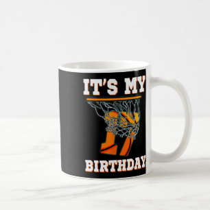 It's My 17th Birthday Bysketbyll Boy Party 17 Year Coffee Mug