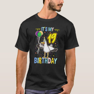 Its My 19th Birthday Seagull T-Shirt