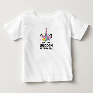 It's My 1st Birthday Baby Rainbow Unicorn T-Shirt