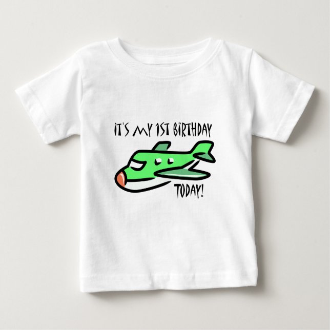 It's My 1st Birthday Today Baby T-Shirt (Front)