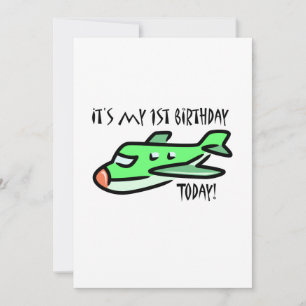 It's My 1st Birthday Today Invitation