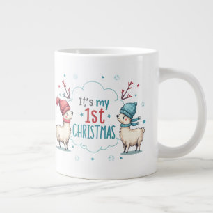 It's My 1st Christmas Large Coffee Mug