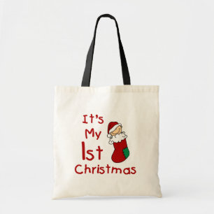 It's My 1st Christmas T-shirts and Gifts Tote Bag