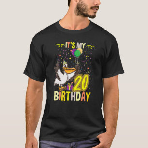 Its My 20th Birthday Pelican Bird T-Shirt