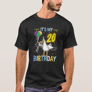 Its My 20Th Birthday Seagull Lover T-Shirt