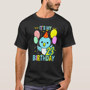 Its My 23rd Birthday Budgie Pet Bird T-Shirt