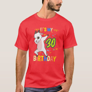 Its My 30Th Birthday Dabbing Goat T-Shirt
