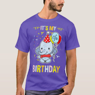 Its My 36th Birthday Elephant T-Shirt