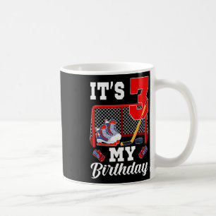 It's My 3rd Birthday 3 Year Old Ice Hockey Theme P Coffee Mug