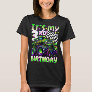 It's my 3rd birthday boy monster truck 3 year old T-Shirt