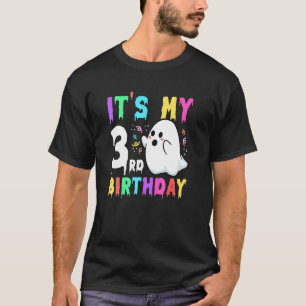 It's My 3rd Birthday u2013 Halloween Spooky Season T-Shirt