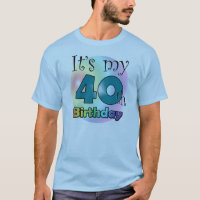 It's my 40th Birthday (Blue)
