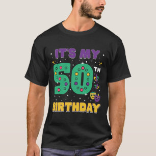 It's My 50th Birthday Mardi Gras 50 Year Old Mask T-Shirt