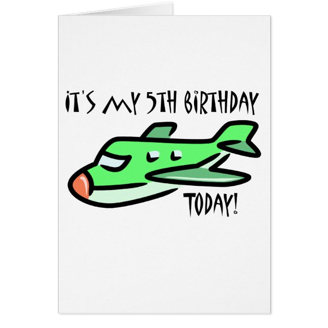 It's My 5th Birthday Today (Front)