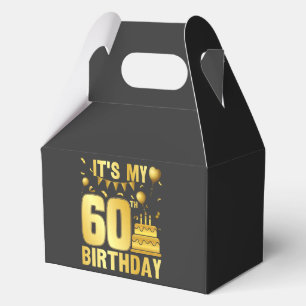It's My 60th Party Favour Box