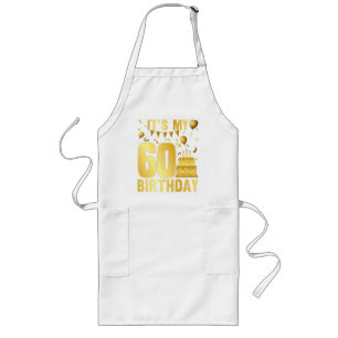 It's My 60th Party Long Apron
