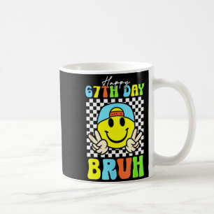 It's My 67th Day Of School Bruh Six Seven Meme Boy Coffee Mug