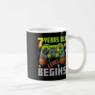It's My 7th Birthday Pixel Gaming Controller 7 Yea Coffee Mug