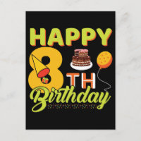 It's My 8th Birthday Bro 8 Year Old Boys Rainbow