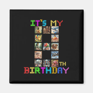 Its My 8th Birthday Funny Italian Brainrot Meme Bo Magnet