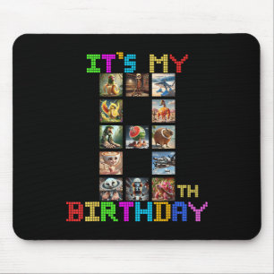 Its My 8th Birthday Funny Italian Brainrot Meme Bo Mouse Pad