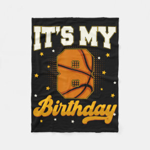 Its My 8th Birthday Sketll Boy 8 Years Old Gifts T Fleece Blanket