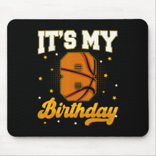 Its My 8th Birthday Sketll Boy 8 Years Old Gifts T Mouse Pad