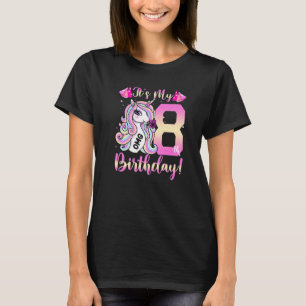 Its my 8th Birthday Unicorn 8 Years Old Gift Kids T-Shirt