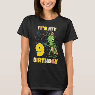 Its My 9 Birthday Grasshopper T-Shirt