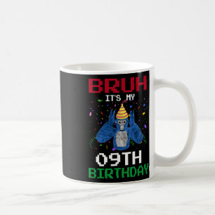 It's My 9th Birthday 9 Years Old Funny Gorilla Vid Coffee Mug