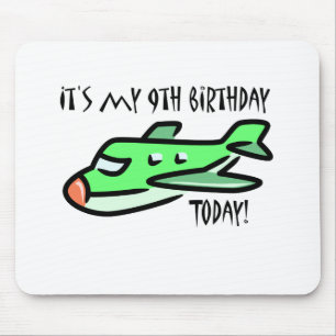 It's My 9th Birthday Today Mouse Pad