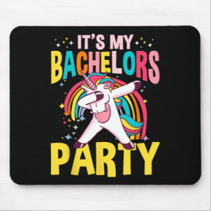 It's My Bachelor Party For Groom Naughty Funny Men Mouse Pad