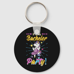 Its My Bachelor Party Groom  Key Ring