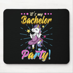 Its My Bachelor Party Groom  Mouse Pad