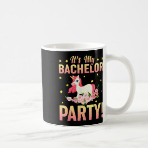 It's My Bachelor Party Wedding Groomsmen Funny Bri Coffee Mug