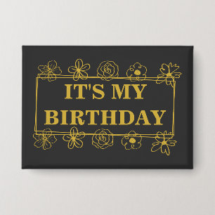 It's my birthday
