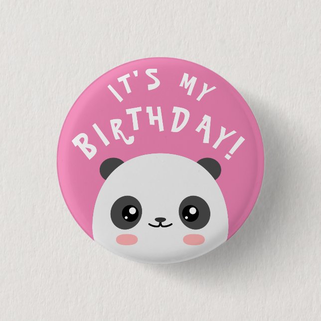 It's my Birthday! 3 Cm Round Badge (Front)