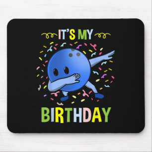 Its My Birthday Bowling Byll Mouse Pad