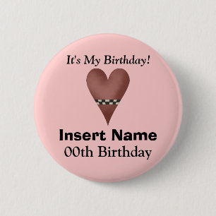 It's My Birthday Button