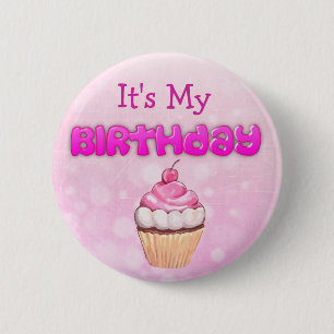 It's My Birthday Button