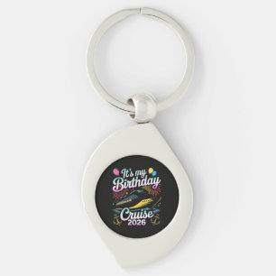 It's My Birthday Cruise 2026 Birthday Cruise Key Ring