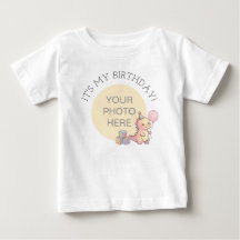 Its My Birthday Custom Photo Baby T-Shirt
