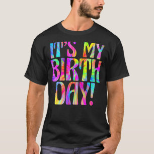 It's My Birthday for Men Boyfriend Kids Teen Boys T-Shirt
