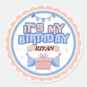 It's My Birthday! Fun & Festive –Perfect for Party Classic Round Sticker