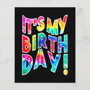 It's My Birthday Gift Flyer