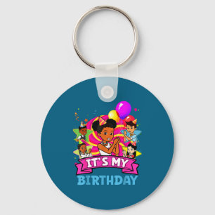 It's My Birthday Girl Gracie Nk Doll Family Decora Key Ring