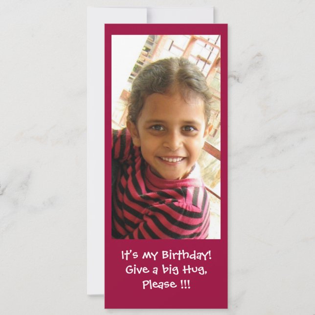 It's my Birthday Invitation (Front)