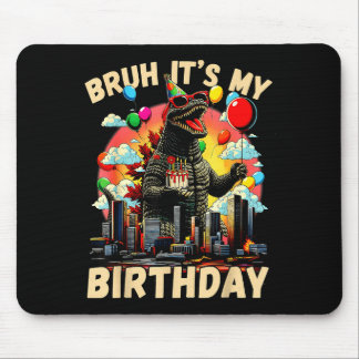 It's My Birthday Kaiju Birthday Party Japan Monste Mouse Pad