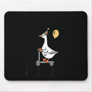 Its My Birthday Matching Funny Goose Family Women Mouse Pad